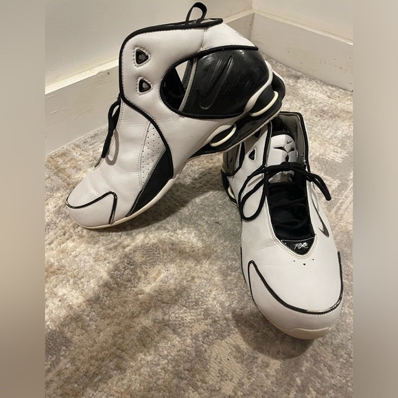 Nike Zoom Air Flight System Shox Basketball Shoes Women's Size 9 314037-103 2004 - Picture 1 of 15
